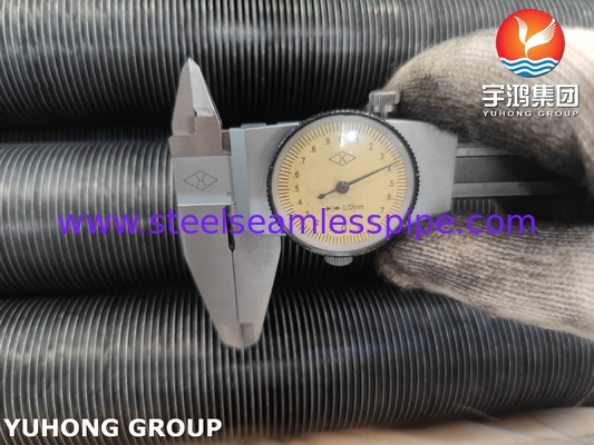 ASME SA209 أنبوب قناة مضمن مع قناة AL1060 للاقتصاديات الغلاية ومسطحات الهواء