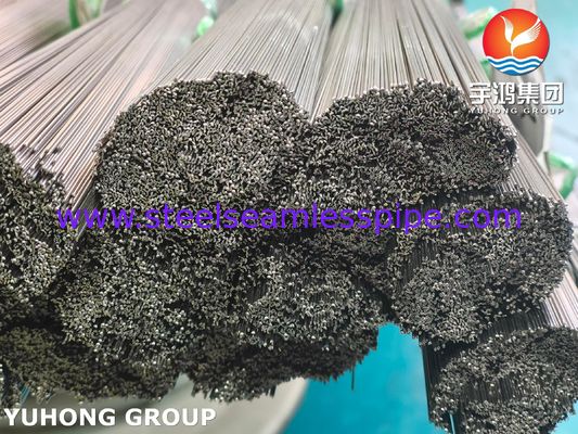 أيزو 9626 SS304 أنابيب الشعيرات الدموية الطبية المصفحة من الفولاذ المقاوم للصدأ