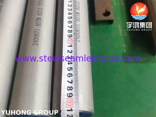 أنبوب ASME SA213 TP347 S34700 من الفولاذ المقاوم للصدأ غير الملحوم للمكثف