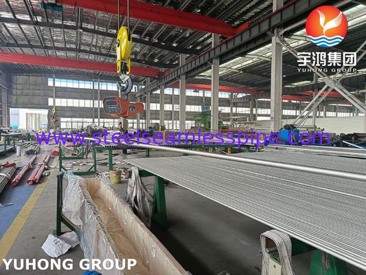 أنبوب سلس من الفولاذ المقاوم للصدأ ASME SA213 TP316 S31600 لمبادل حراري