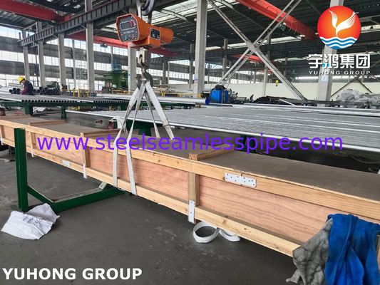 أنبوب سلس من الفولاذ المقاوم للصدأ ASME SA213 TP321 S32100 للمسخن الفائق