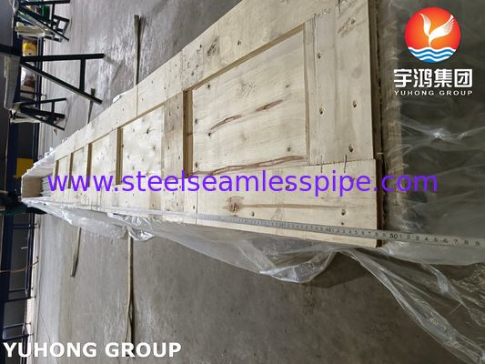 أنبوب سلس من الفولاذ المقاوم للصدأ ASME SA213 TP321 S32100 للمسخن الفائق