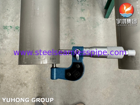 ASTM A312 TP316L أنابيب بلا خيوط من الفولاذ المقاوم للصدأ للخدمة التآكلية العامة