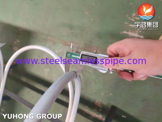 أنبوب U-Bend غير ملحوم ASTM A213 TP304 للمرجل، والسخان الفائق، والمبادل الحراري