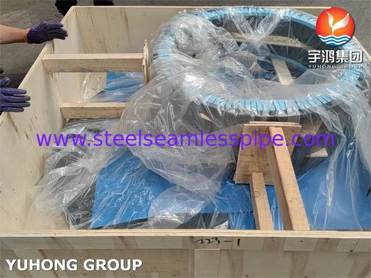 شفة وصلة لحام من الفولاذ الكربوني ASTM A105 - سلسلة B16.47، الفئة 300/600، وصلة الأنابيب