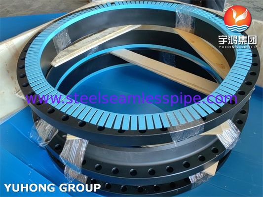 شفة وصلة لحام من الفولاذ الكربوني ASTM A105 - سلسلة B16.47، الفئة 300/600، وصلة الأنابيب