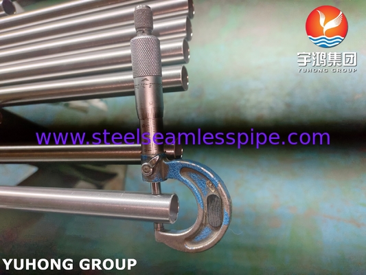 ASTM A268 TP410 الأنبوب الخام من الفولاذ المقاوم للصدأ الأنبوب المتبادل الحراري الملتهب