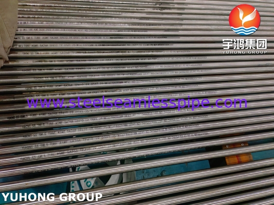 ASTM A268 TP410 الأنبوب الخام من الفولاذ المقاوم للصدأ الأنبوب المتبادل الحراري الملتهب