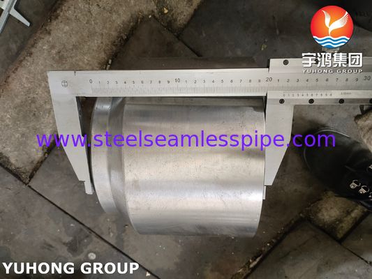 ASME SA105N فوهة الفولاذ الكربوني ذاتية التعزيز لأوعية الضغط العالي وأنظمة الأنابيب