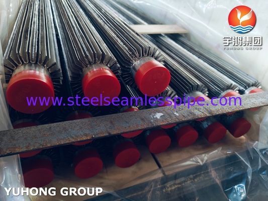 أنبوب زعانف لحام طولي ASTM A213 TP316L لمبردات الزيت وأنظمة التبريد