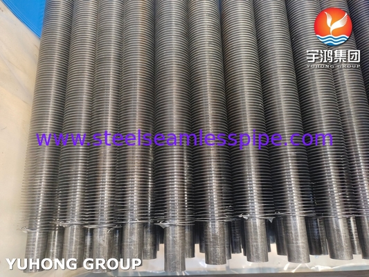 أنبوب زعانف مدمج من الصلب الكربوني ASTM A179 من النوع G لمبرد الهواء