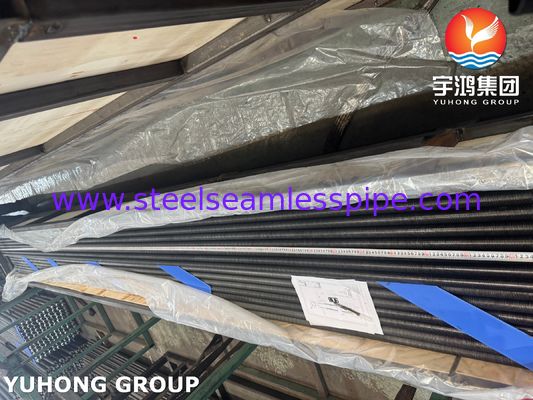 ASME SA179 أنابيب ذات أجنحة من النوع L مع AL1060 Fin لمبادلات الحرارة المبردة بالهواء