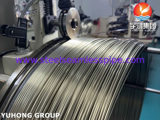 أنابيب خفيفة الجلد من الفولاذ المقاوم للصدأ عالية الدقة للحقن الطبي ISO9626 SUS304