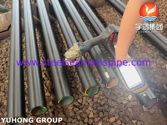 أنبوب ASTM A335 الصف P9 الفولاذ سبيكة بلا خيوط للخدمة في درجات الحرارة العالية
