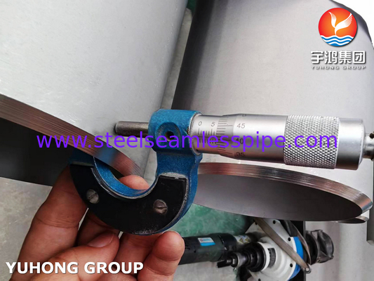 أنابيب الفولاذ المقاوم للصدأ المزدوج ASTM A790 / ASME SA790 S31803