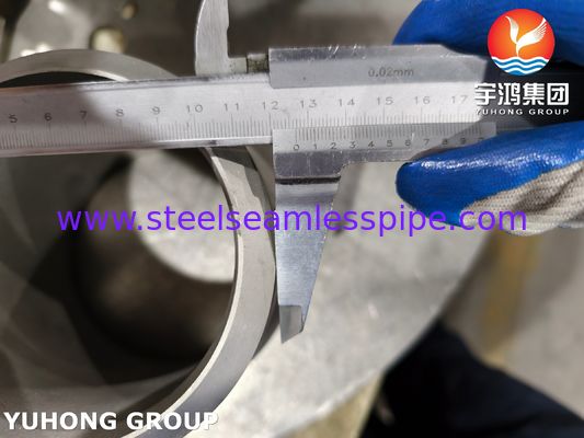 ASTM A403 WP321H / 1.4878 الصلب المقاوم للصدأ الحد من التركيز ASME B16.9 أدوات الأنابيب