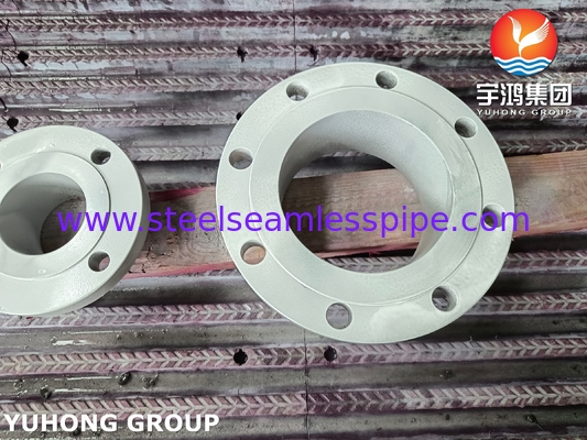شفة من الفولاذ المقاوم للصدأ المزدوج ASTM A182 F53 B16.5 للأنابيب
