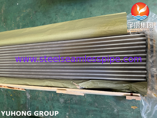ASTM B111 C71500 أنبوب نيكل النحاس مقاومة عالية لتآكل مياه البحر للمبادلات الحرارية