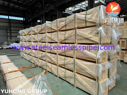 ASTM B111 C71500 أنبوب نيكل النحاس مقاومة عالية لتآكل مياه البحر للمبادلات الحرارية