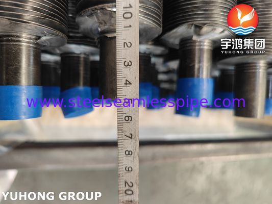 أنبوب ASTM A179 المدمج في الأجنحة أنبوب بلا خيوط من الفولاذ الكربوني لمبادل الحرارة