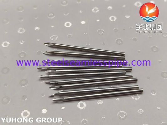 SUS304 أنبوب الإبرة الشكل البيضاوي للعين الخلفية النخاعية الوريدية للفستولا لتحليل الدم