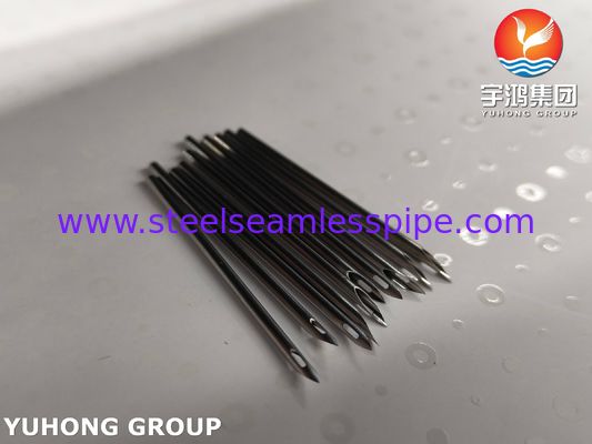 SUS304 أنبوب الإبرة الشكل البيضاوي للعين الخلفية النخاعية الوريدية للفستولا لتحليل الدم