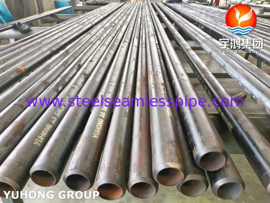 ASME SA213 T22 / أنبوب فولاذي سبائكي 12Cr2Mo غير ملحوم، يستخدم للمراجل وسخانات البخار الفائقة في محطات الطاقة