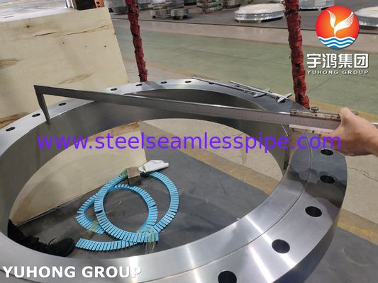 أجزاء مبادل حراري ASME SA350 LF2 CL1 شفة الجسم العلوية شفة سفلية