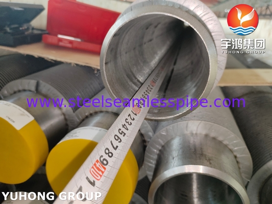 أنابيب بلا خيوط من الفولاذ اللاصق ، ASME SA335 P9 ، أنابيب الصفوف الصلبة ، لنظام HRSG