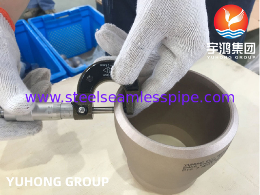 ASTM B466 C70600 سبيكة النحاس المصممة للحد من التركيز B16.9 لنظام التبريد