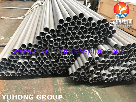ASTM A268 TP430Ti أنبوب بلا خيوط من الفولاذ المقاوم للصدأ مارتنسيتيك فيرريتيك لمبادل الحرارة