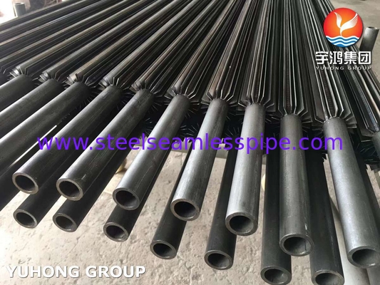أنبوب زعانف طولي ASTM SA210 Gr A1 مع زعانف من الفولاذ الكربوني للمبادل الحراري