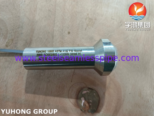 ASTM A182 F53 الفولاذ المزدوج 2507 Nipolet Fitting MSS SP-97