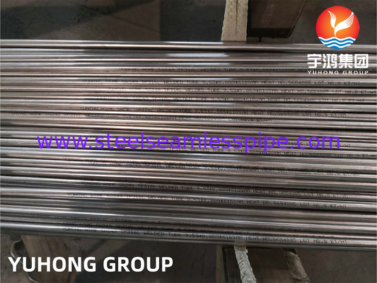أنبوب ملحوم من الفولاذ المقاوم للصدأ ASTM A269 TP321 للتسخين الكهربائي