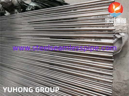 أنبوب ملحوم من الفولاذ المقاوم للصدأ ASTM A269 TP321 للتسخين الكهربائي