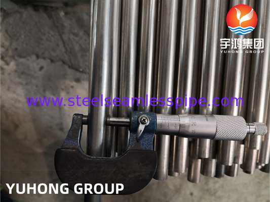 أنبوب ملحوم من الفولاذ المقاوم للصدأ ASTM A269 TP321 للتسخين الكهربائي