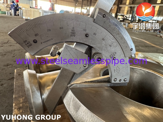 فوهة ذاتية التعزيز ASME SA182 لمبادل حراري API663