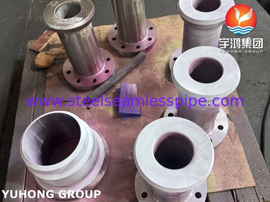 فوهة ذاتية التعزيز ASME SA182 لمبادل حراري API663