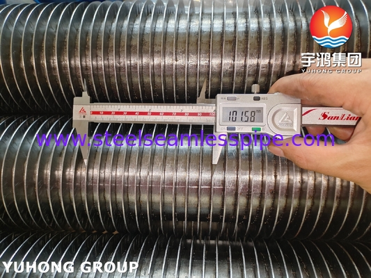 أنبوب ASTM A335 P22 HFW ذو الزعانف المتدلية 11-13Cr لمبادلات الحرارة