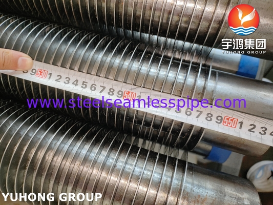 أنبوب ASTM A335 P22 HFW ذو الزعانف المتدلية 11-13Cr لمبادلات الحرارة