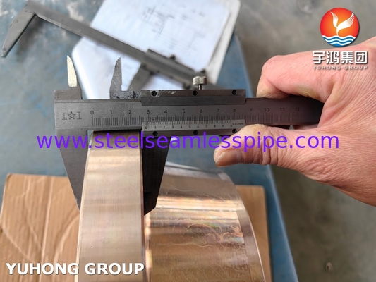 ASTM B283 C70620 فلنج سبيكة النحاس والنيكل للتطبيقات البحرية