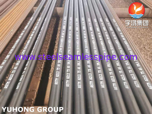 ASTM A213 T5 (UNS K41545) أنبوب بلا خيوط من الفولاذ اللاسلكي للدفء والحرارة العالية