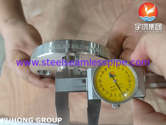 ASTM A182 F316Ti / UNS S31635 الفولاذ المقاوم للصدأ الزحف على الشريط B16.5 SORF الشريط
