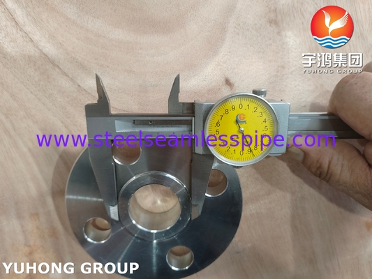 ASTM A182 F316Ti / UNS S31635 الفولاذ المقاوم للصدأ الزحف على الشريط B16.5 SORF الشريط