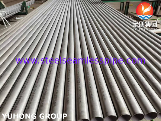 أنابيب فولاذية غير ملحومة من الفولاذ المقاوم للصدأ ASTM A312 TP316L مع اختبار التيارات الدوامية والهيدروستاتيكية وفوق الصوتية لتطبيقات البتروكيماويات