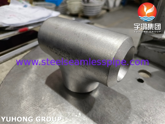 الضغط العالي WP316L الفولاذ المقاوم للصدأ متساوية Tee ASTM A403 متوافقة مع لوازم التلحم الأساسي