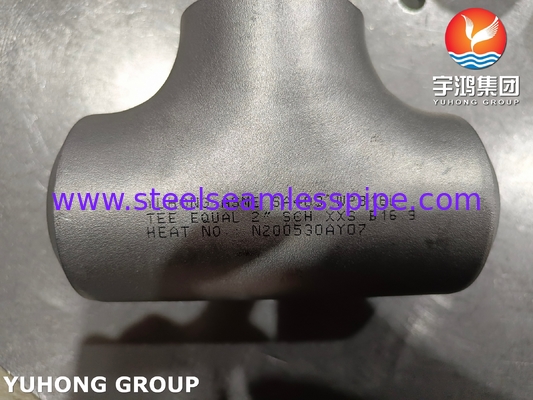 الضغط العالي WP316L الفولاذ المقاوم للصدأ متساوية Tee ASTM A403 متوافقة مع لوازم التلحم الأساسي