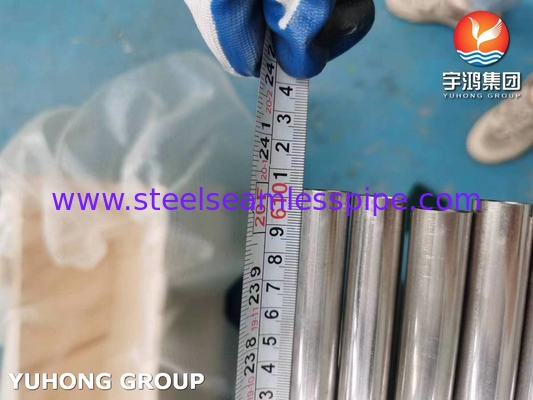 ASTM A249 TP310S أنابيب ملحومة من الفولاذ المقاوم للصدأ لتوليد الطاقة