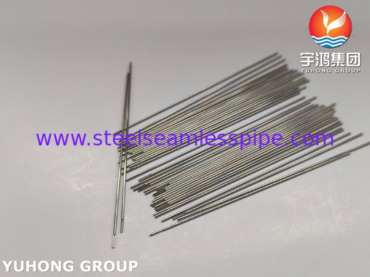 27G 40MM الفولاذ المقاوم للصدأ 304 أنبوب إبرة الري في الأسنان ، ذو الطرف المقطوع ISO9626