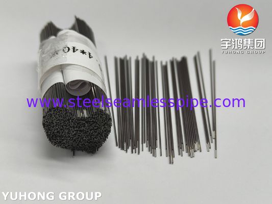 27G الفولاذ المقاوم للصدأ 304 أنبوب إبرة الري للأسنان الداخلية ، رأس مشقوق ISO9626